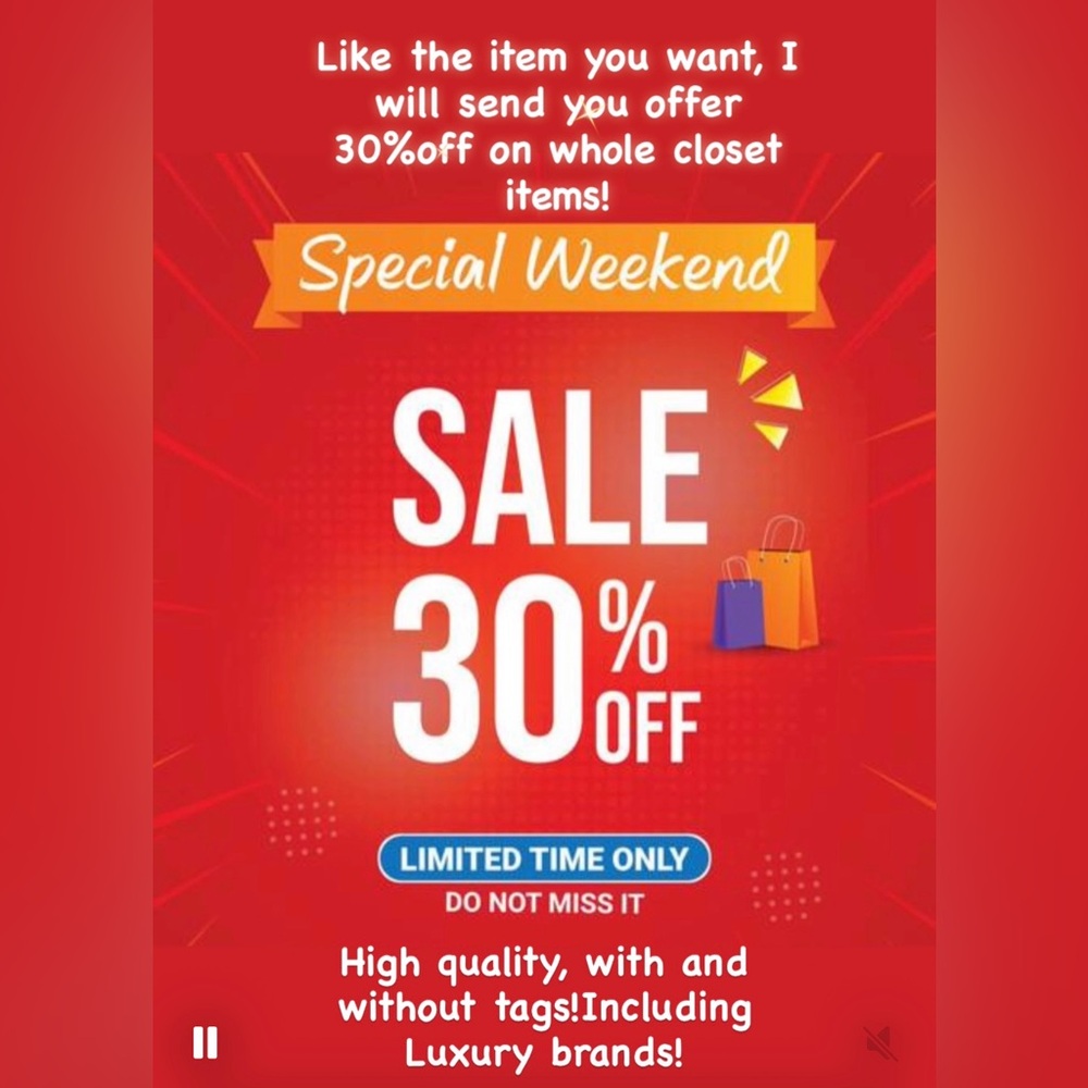 Special Weekend Sale Poster